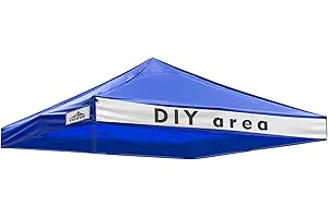 Instahibit 10x10 Top Replacement Canopy Pop up Tent Top Cover UV30+ for Patio Outdoor Yard Picnic Camping Party Shade