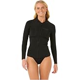 Rip Curl 2026 Womens Dawn Patrol 1.5mm Front Zip Jacket 119WWJ - Black