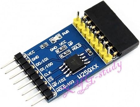 Amazon Com W25qxx Dataflash Board Module With W25q128jv Onboard Spi Interface Nor Flash Memory Module Xyg Computers Accessories