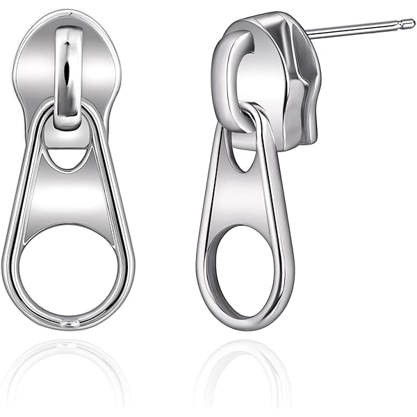 Orecchini A Cerchio Con Spilla Da Balia In Argento 925 – Minimalisti, Unisex, Ipoallergenici, Con Panno Incluso - 2