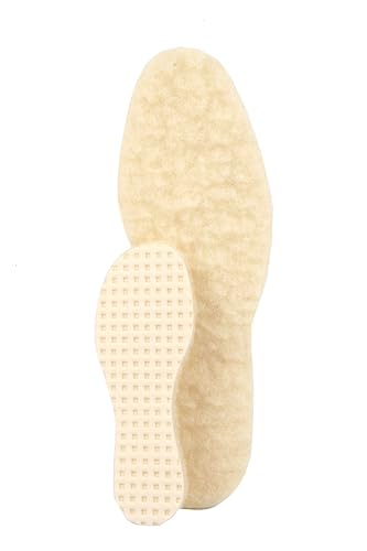 Lammwoll-Sohle Einlegesohle echte Lamwolle für die kalten Tage Gr. 22-50 z2207