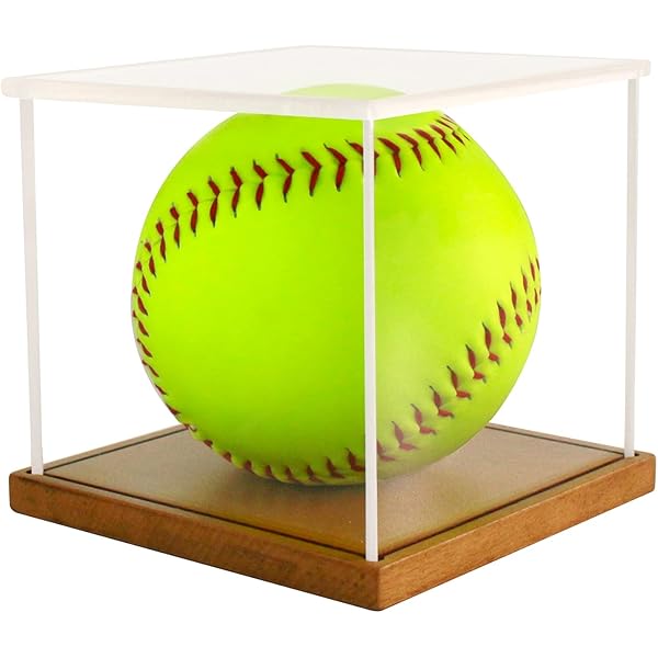 Freezing Point 9 Baseball 12 Softball Display Case For Balls Homerun Shadow Box Frame Wall Mount