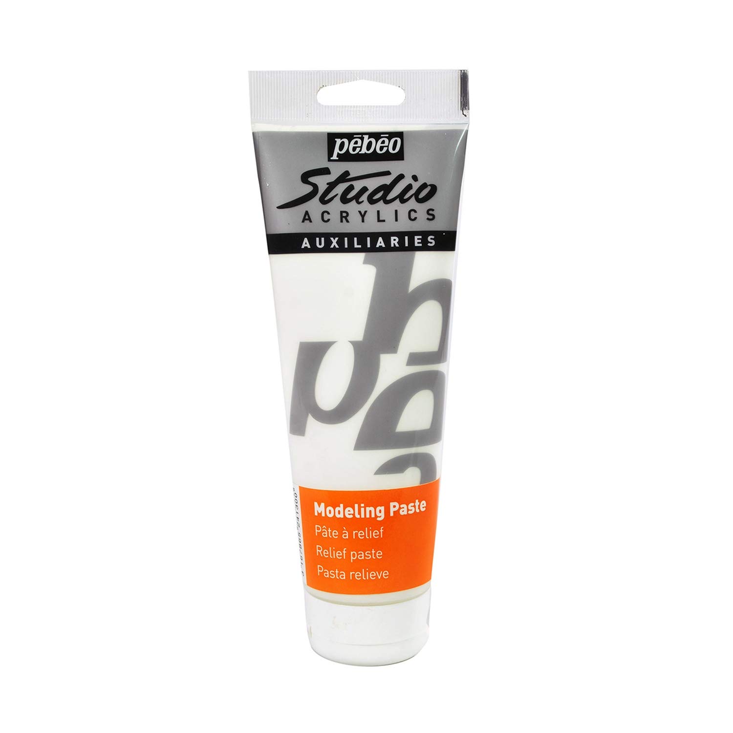 PEBEO 250 ml Studio Acrylics Auxiliaries Modeling Paste, White, 524130