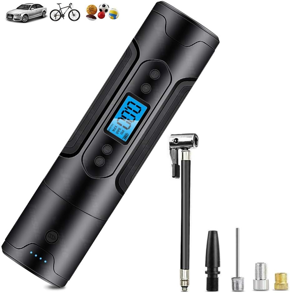 Portable Air Compressor Electric Tyre Inflator, 150PSI Mini Hand Held