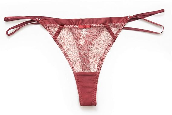 Amazon セクシーな女性ひもセクシーなパンティーの女性のセクシーなレース Color Wine Red Size One Size ボディスーツ 通販