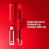 NYX Lip Gloss High Pigment Long Lasting No Transfer Rebel In Red view 2