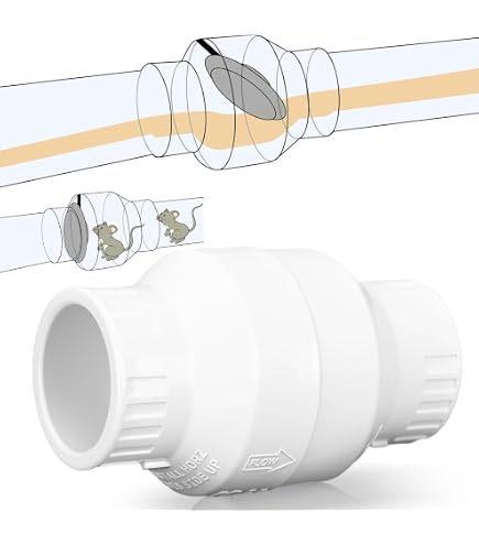 Homewerks 2 in. D X 2 in. D FIP PVC Spring Loaded Check Valve - Ace