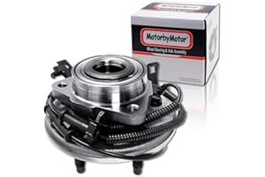 MotorbyMotor 515078 Front Wheel Bearing and Hub Assbmely with 5 Lugs w/ABS Fits for 06-10 Ford Explorer, 07-10 Ford Explorer Sport Trac, 06-10 Mercury Mountaineer Hub Bearing (All Models)