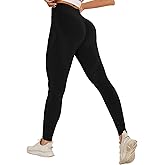 SEASUM Scrunch Butt Lifting Leggings for Women Seamless Workout High Waisted Tummy Control Gym Yoga Pants