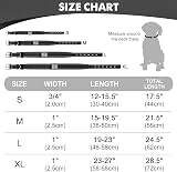 Joytale Reflective Dog Collar Extra Large Neoprene Padded Heavy Duty Buckle view 5