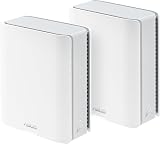 ASUS ZenWiFi BT10 Tri-band WiFi 7 Mesh 18 Gbps 2 Pack Dual 10G Ports