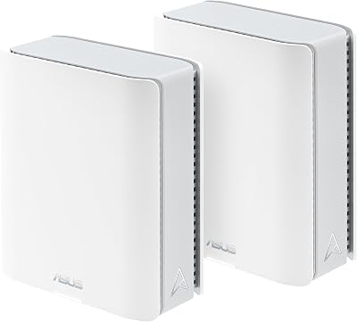 ASUS ZenWiFi BT10 Tri-band WiFi 7 Mesh 18 Gbps 2 Pack Dual 10G Ports