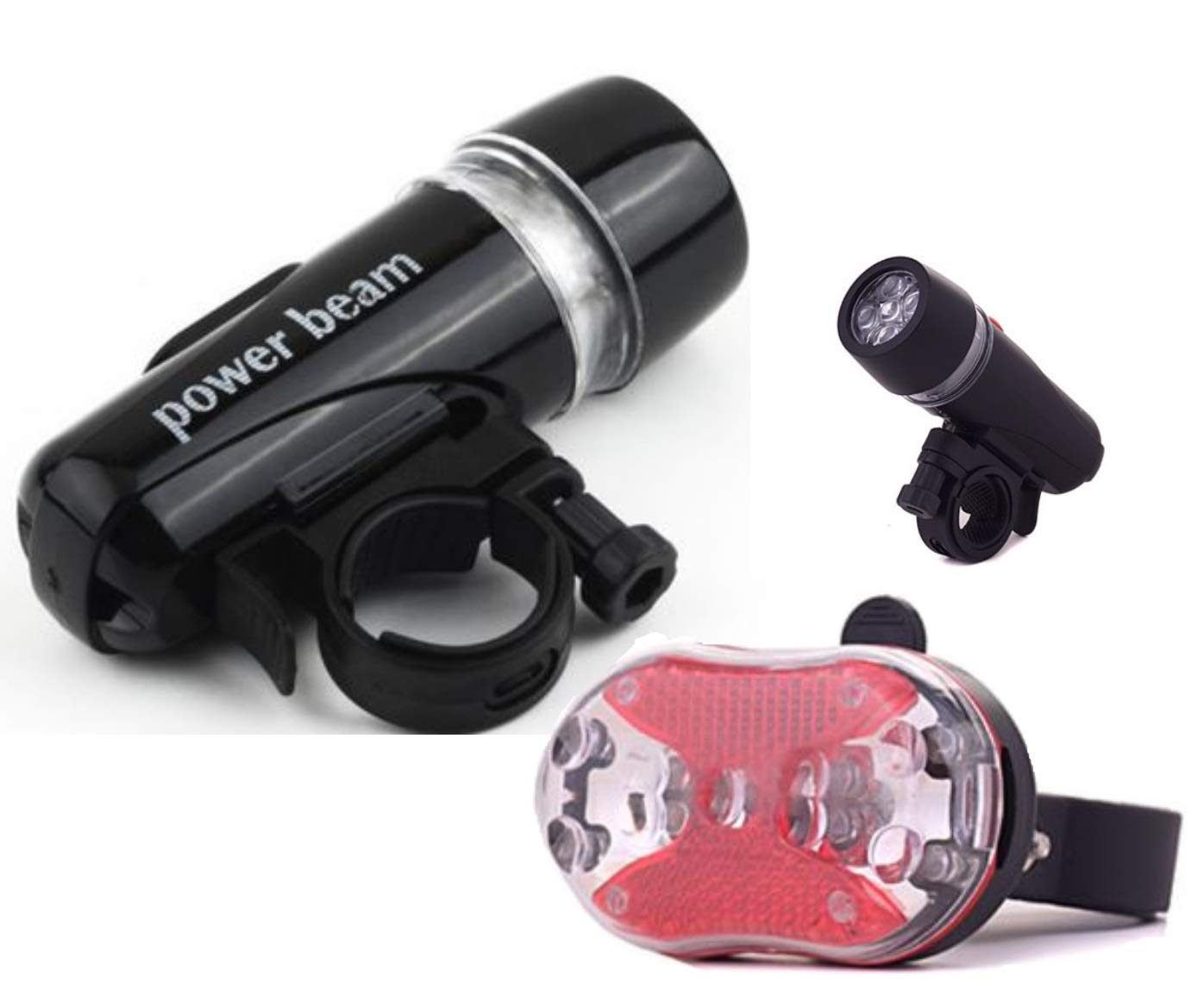 CycleHysteria Bike Light Set uses Rechargeable Batteries This Unit of Bicycle Front Headlight and taillight for your Safety Super Bright Lumen Rear and tailight Waterproof Easy Install
