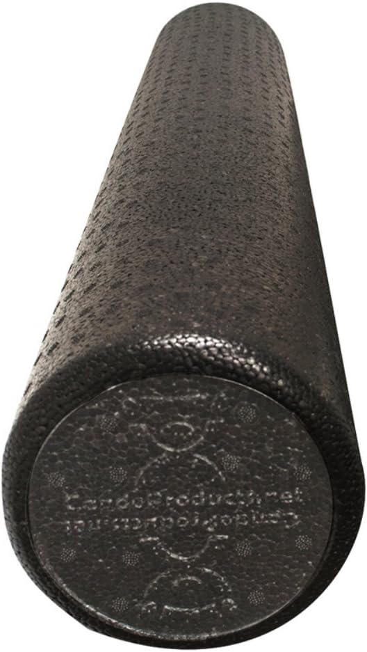 CanDo Black Foam Rolls, Round, 6" x 36"
