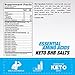 BPI Sports Keto Aminos Ketogenic BHB Salts and Aminos for Muscle Recovery and Repair, 30 Servings Each (2 Pack) (Watermelon Ice)
