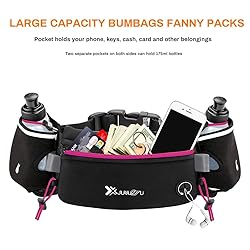 Number-one Running Belt with Water Bottles