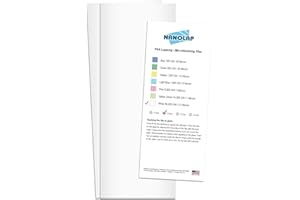 NANOLAP PSA Lapping Film, 2 Pc 0.3 Micron (60,000 Grit) Adhesive Polishing Paper, 4-1/4” x 11” Microfinishing Fine Sanding Paper, Sanding Film for Scary Sharp Sharpening System, Aluminum Oxide AO