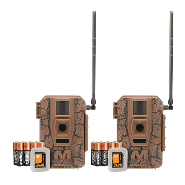 MUDDY MITIGATOR 2.0 CELLULAR TRAIL CAMERA COMBO 2PK