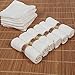 Baby Bath Washcloths 6 ULTRA SOFT, 100% Natural Bamboo Towels, No-Dyes, Perfect Gift for Sensitive Baby Skin, 6 Pack 10