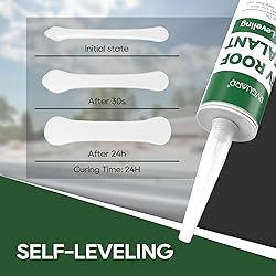 RVGUARD RV Roof Sealant, Self-Leveling Lap