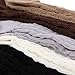 kilofly 5 Pairs Women's Lightweight Fashion Fitness Gym Slouch Knit Crew Socks