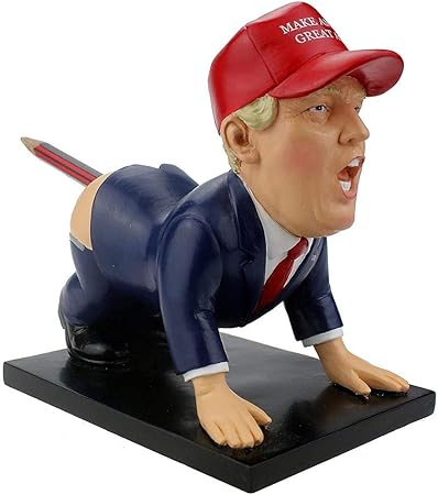 Donald Trump Stifthalter Gesass Donald Trump Presidential Ornament Stifthalter Schreibtisch Tisch Ornament Lustiges Donald Trump Geschenk Fur Das Home Office Amazon De Kuche Haushalt