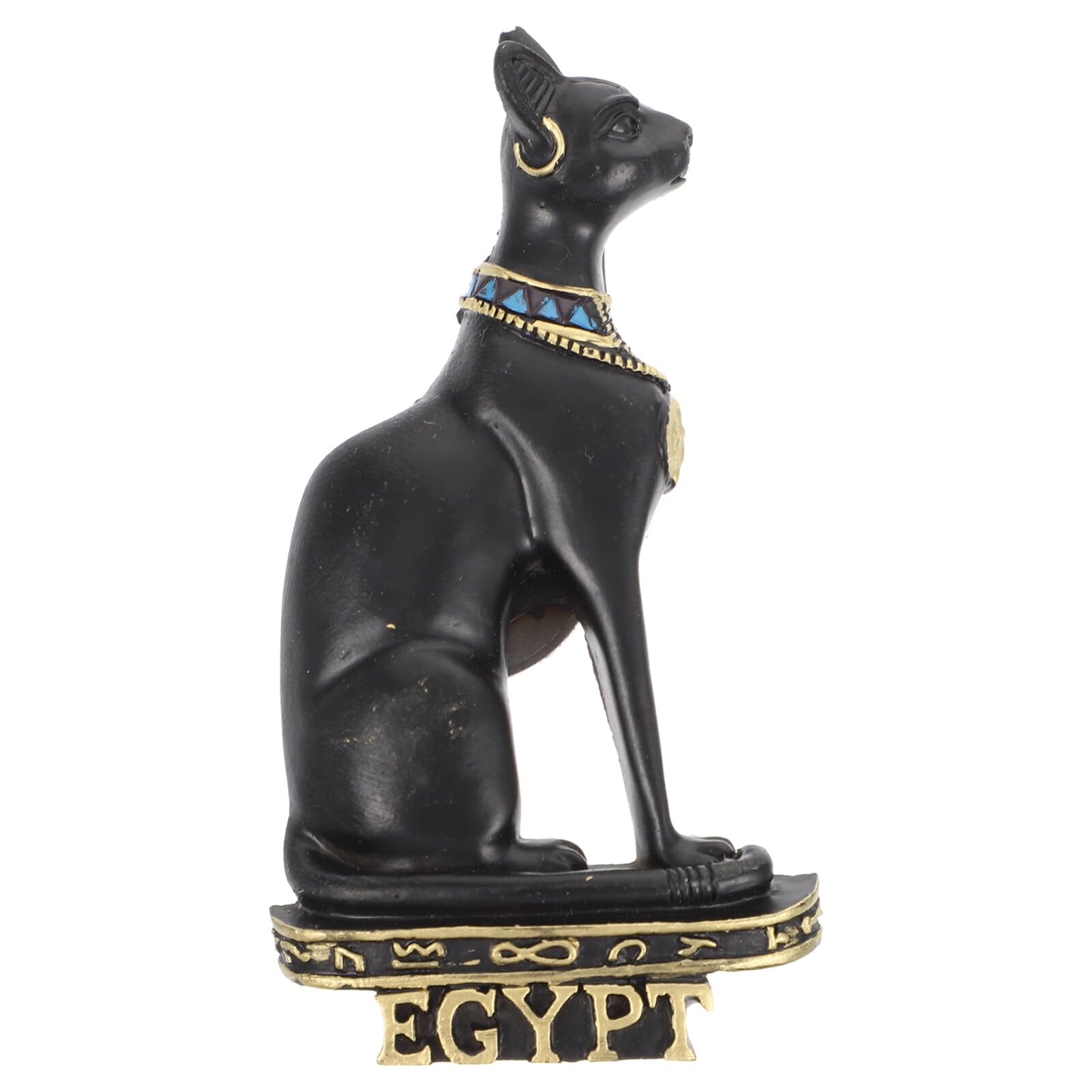 BESPORTBLE Delicate Egyptian Cat Fridge Magnet Craft Unique Home Decor for Refrigerator Safe and for Cat and Themed Spaces
