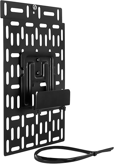 Amazon.com: Mount-It! Cable Box Mount Behind TV | Adjustable Universal ...