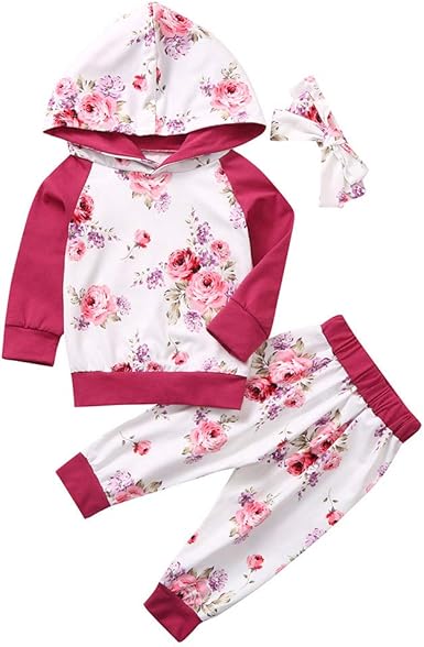 Day8 Vetement Bebe Fille Hiver Pas Cher Pyjama Bebe Fille Automne Habit Ensemble Bebe Fille Bapteme Blouse Bebe Fille Manche Longue Jogging Sweat Fille Capuche Pantalons Amazon Fr Vetements Et Accessoires