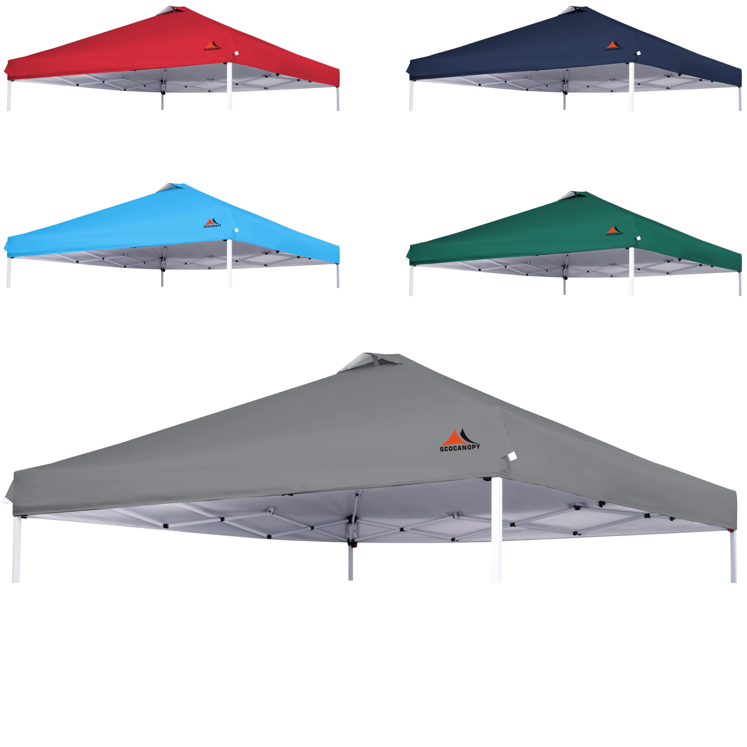 SCOCANOPY Replacement Top with Air Vent for 10x10