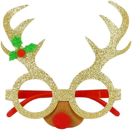 reindeer eye glasses
