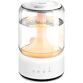 Levoit Humidifiers for Bedroom 4.2L Top Fill for Large Room, NeoClassic 450 | 42H Runtime, Easy to Clean, 21dB Quiet Cool Mist for Baby, Plants, Night Light, Essential Oil Diffuser