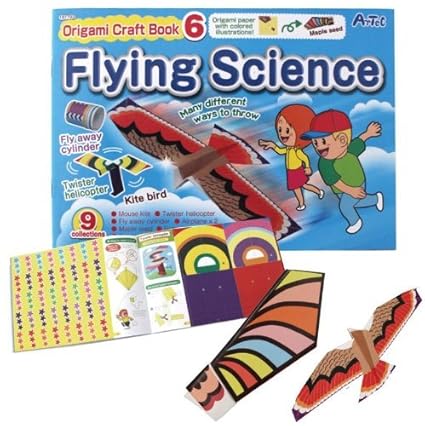 Amazoncom Origami Craft Book 6 Flying Science 9