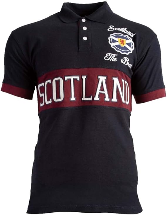GWCC Scotland Polo Shirt Amazon.co.uk Clothing