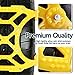 ZONETECH Tire Snow Chains - Premium Quality Strong Durable All Season Anti-Skid Car, Universal Fit for Truck, SUV, and Pick Up,for Emergencies and Road Trip 6-Pack