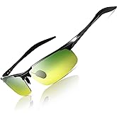 SUNGAIT Men's Polarized Sunglasses for Driving Fishing Golf Metal Frame UV400