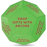 Santa Swap Gift Exchange Dice, 3 * 3in Family Game, Christmas Party Gift Exchange Dice Games for Boys and Girls, Dice Game fo