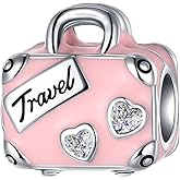 ARVALILS 925 Sterling Silver Charms fits Bracelets and Necklace Pendant Bead Charms Jewelry Gift for Women Family Friends