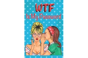 WTF Is My Password: WTF Is My Password Cat Book.|Shit I Can't Remember with alphabetical tabs.| Gifts for Christmas, Birthday and Valentine’s Day.|Cream Paper. (Password Log Book)