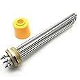 XMHF Tubular Water Heating Element Stainless Steel Thread 220V 6000W for Tank Boiler Water Heater
