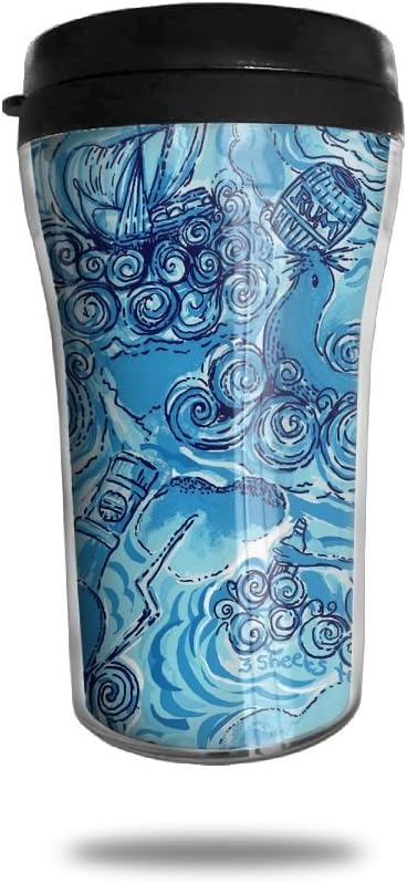 Danger Ocean Advanture Coffee Cup Personalized Travel Mug