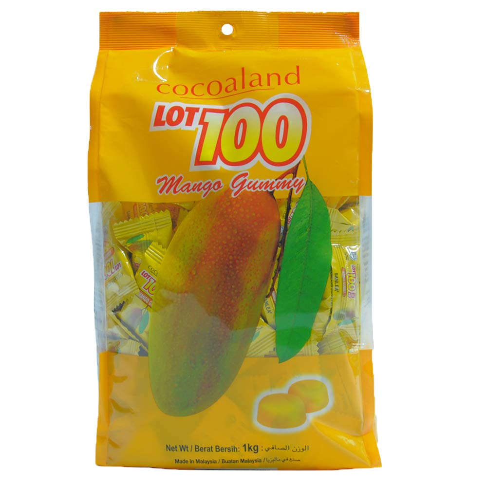 Cocoaland Mango Gummy Asian Candy Individually Wrapped