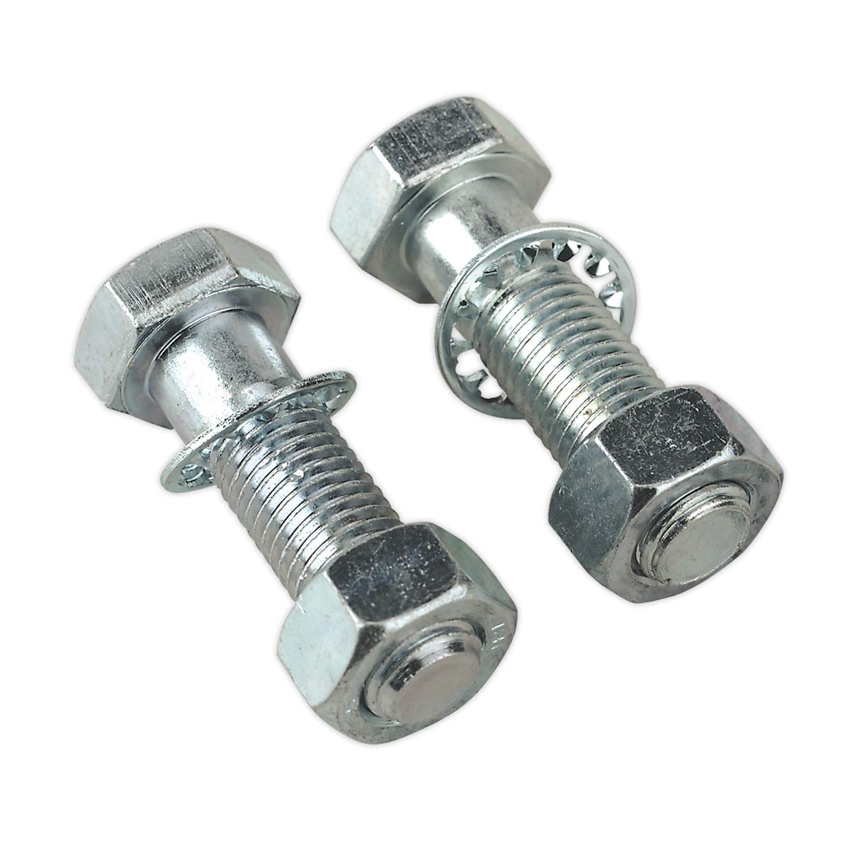 Sealey Tb27 Tow Ball Bolts and Nuts M16 X 55Mm Pack of 2