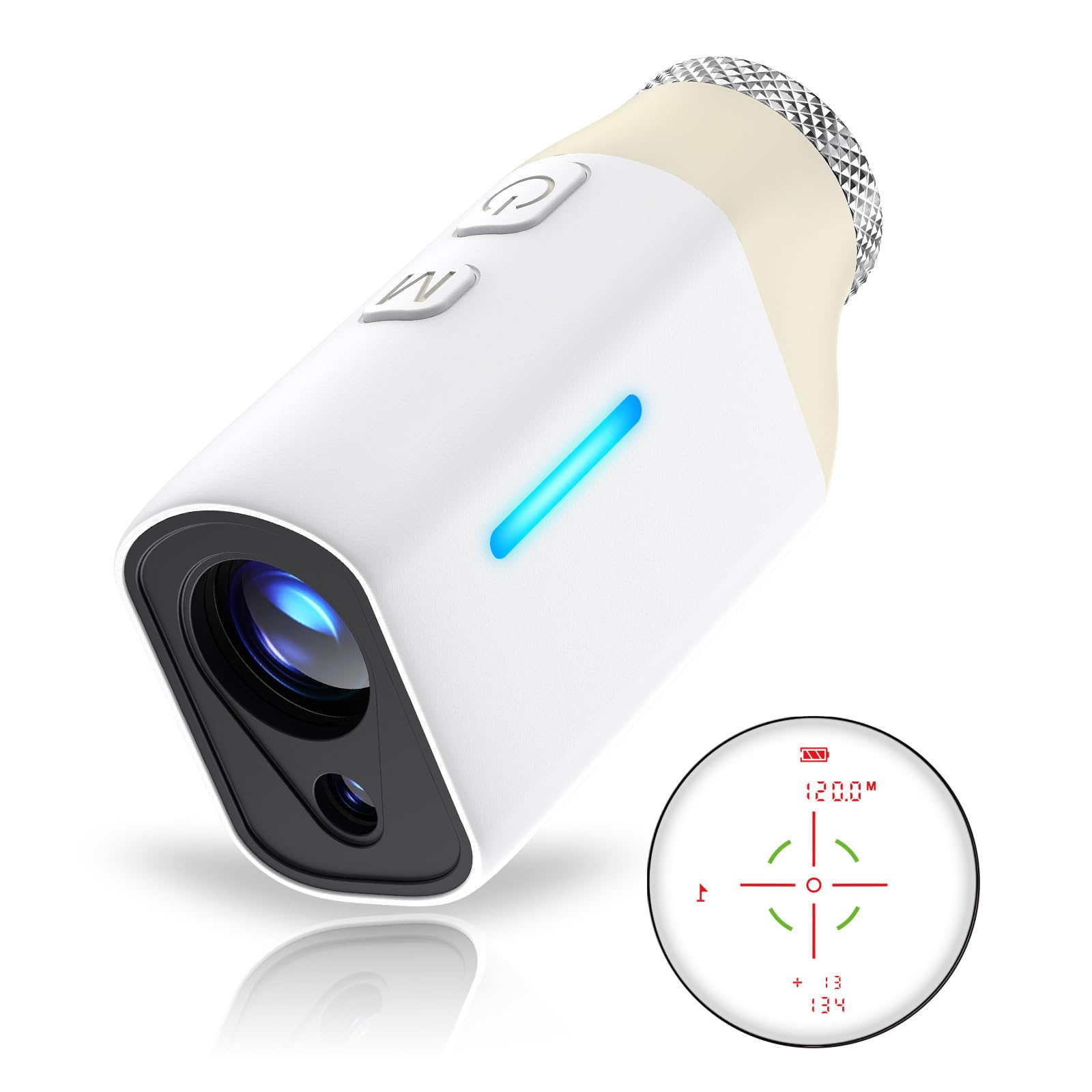 BooMee ゴルフ レーザー距離計 超小型 2カラーOLED MINI+PRO 赤緑色表示 ゴルフ距離計 ゴルフ距離測定器 1000M 超小型距離計 ミニ mini 高低差 距離計測器 充電式 マグネット 磁石 高低差測定 自動ロック 超軽量 ゴルフ用品 競技対応 MINI+ (OLED赤緑表示-MINI+PRO)商品画像