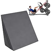 Anicuta Leg Press Machine Pad for Bench, Back and Knee Wedge Pads | Leg Press Attachment for Lumbar Support,Lightweight Cone-Shaped Fitness Equipment