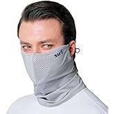 SUIGOLF KOREA (Type B) UV Sun Protection Balaclava Half Face Mask - For Golf, Hiking, Running, Cycling & Outdoor Sports
