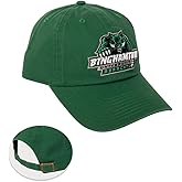 Desert Cactus Binghamton University Baseball Hat Bearcats SUNY Brimmed Embroidered Cap Adjustable Cloth Strap Adult (Style A) Green