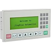 OP320-A 3.7 inch Text Display HMI Smart HMI LCD Screen Text Display Module Text Display Board Support S485/RS232 Communication Port with Cable for PLC