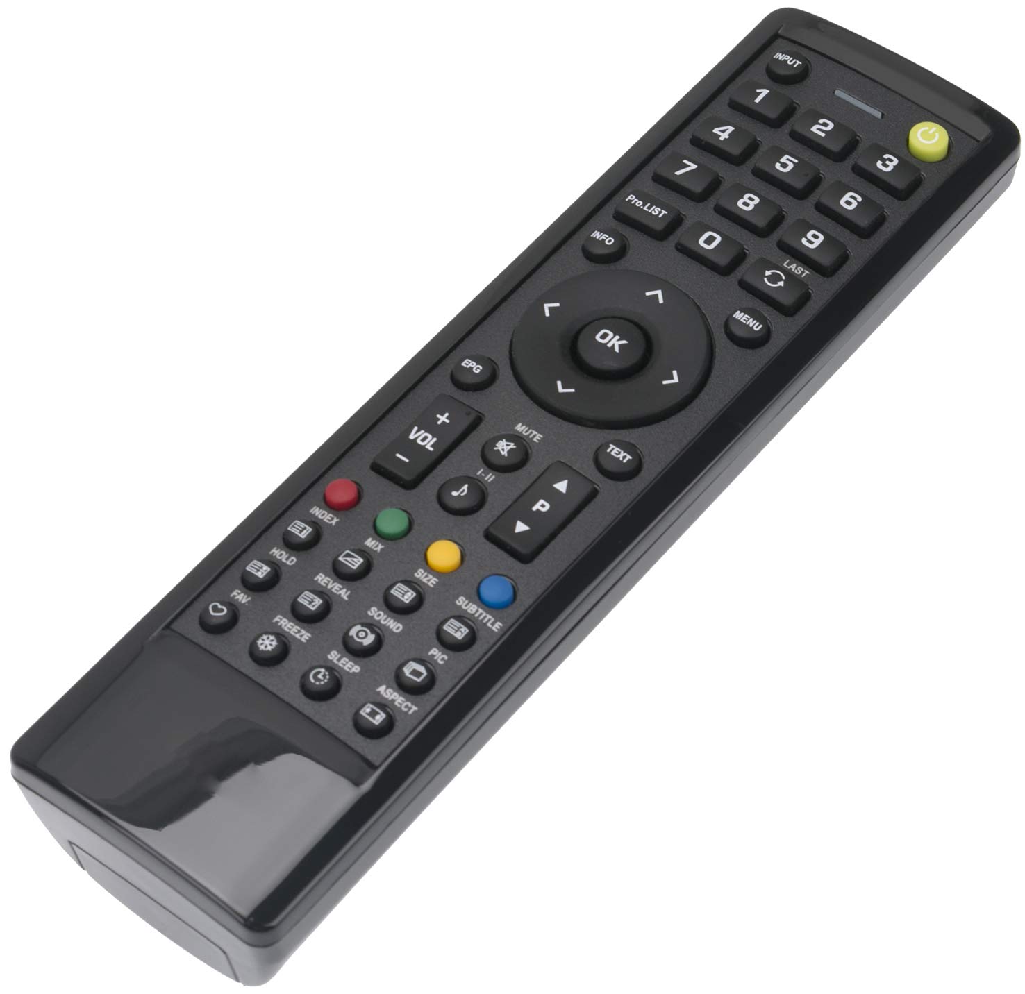 ALLIMITY 098GR7BD-1NE-HSJ Remote Control Replace for Hannspree LCD HD TV HSG1051 HSG1066 HSG1067 HSG1074 HSG1075 HSG1076 HSG1086 HSG1101 HSG1112 HSG1113 HSG1114 HSG1115 HSG1116 HSG1117 HSG1139