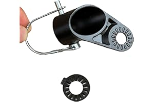 FUNNYTEK Bike Trailer Coupler - Bike Trailer Hitch Compatible with Instep & Schwinn Bike Trailers, Bicycle Trailer Attachments Trailer Replacement Parts for Kids Pet Baby Carrier (Set A)